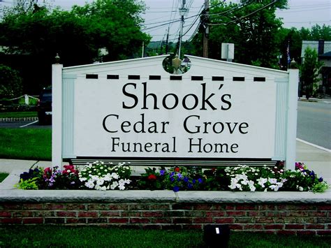 A funeral service will be held on Friday. . Shooks cedar grove